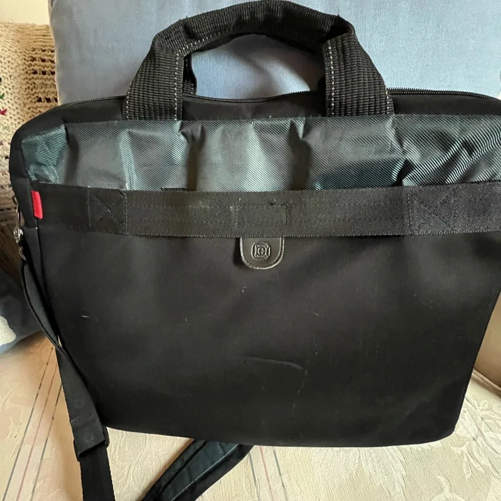 Black Women's Laptop Bag - Compact Professional Carry